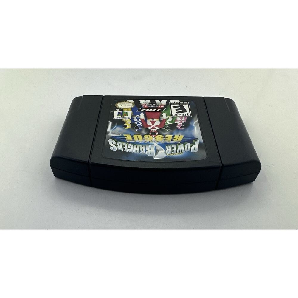 Power Rangers Lightspeed Rescue N64 Nintendo 64 Tested Vintage Fast Shipping - Picture 4 of 4